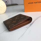 Designer LV Bifold Men Wallet Brown ( Made in Italy )